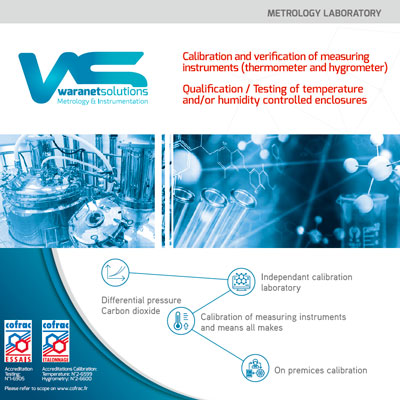 METROLOGIE WARANET SOLUTIONS En 2022